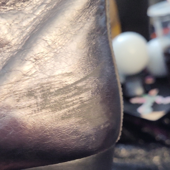 Women's COACH Metallic Ankle Boots Size 9 - Picture 9 of 9